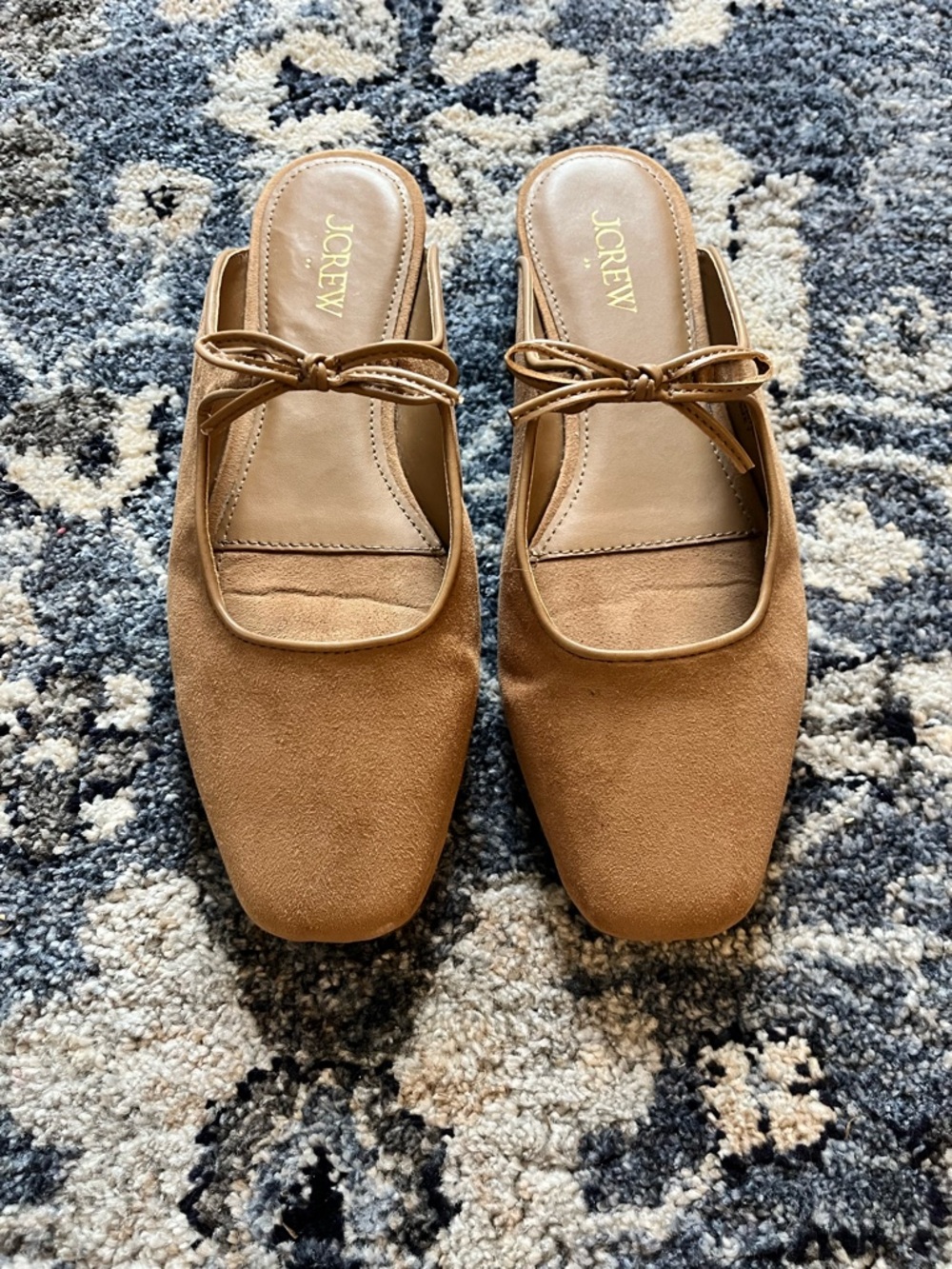 J. Crew Women’s Suede Mules - Picture 2 of 4